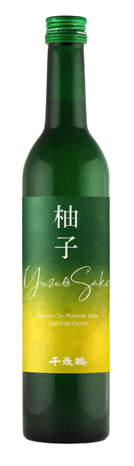 千歳鶴 柚子酒 YUZUSAKE 500mlの写真